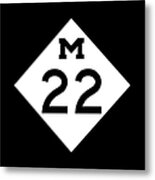 M 22 Metal Print
