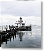 Marshes Light In Snow #1 Metal Print