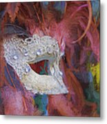 Masks Of Mardi Gras #2 Metal Print