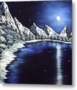 Moon Lake #1 Metal Print