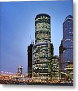 Moscow Skyline #1 Metal Print