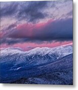 Mount Washington Summit In The Alpenglow #1 Metal Print
