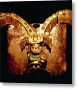 Nose Ornament From Lord Of Sipan's Tomb #1 Metal Print