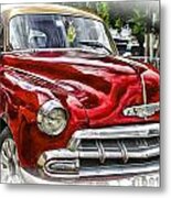 Old Car In Cuba #1 Metal Print