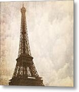 Eiffel Tower, Paris, France Metal Print
