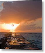 Porthleven In Cornwall #1 Metal Print