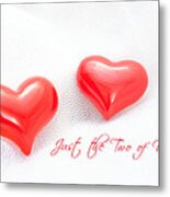 Red Heart Of Love #1 Metal Print