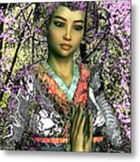 Saint Lucy Yi Zhenmei Of China #1 Metal Print
