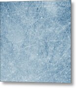 Scratched Ice Background #1 Metal Print