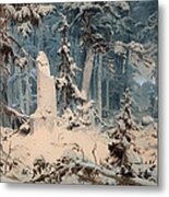 Snowy Forest #1 Metal Print