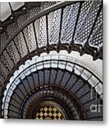 St. Augustine Lighthouse Staircase St. Augustine Florida #1 Metal Print
