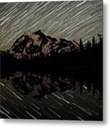 Starry Night On Mt. Shuksan #1 Metal Print
