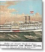 Steamship Massachusetts Metal Print