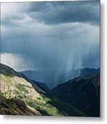 Summer Thunderstorms From Ice Lakes #1 Metal Print
