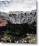 Telluride From The Air #2 Metal Print