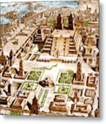 Tenochtitlan, Aztec City-state #1 Metal Print