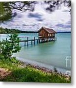 The Boats House Metal Print