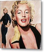 The Glamour Days Marilyn Monroe #2 Metal Print