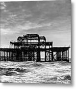 The West Pier In Brighton #1 Metal Print