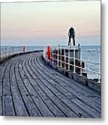 Whitby Pier #1 Metal Print