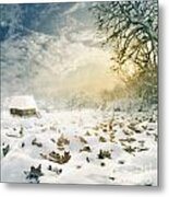 Winter Landscape #2 Metal Print