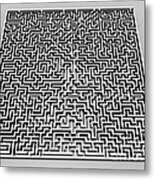 Maze Artwork #11 Metal Print