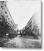 108th Street, East From Third Avenue Metal Print