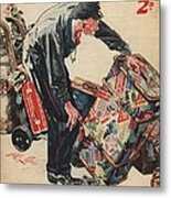 1930s,uk,the Passing Show,magazine Cover #11 Metal Print