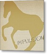 Impulsion Graffiti Art Metal Print