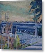 110 Freeway South Ii Metal Print