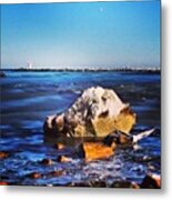 Salty Slush Metal Print