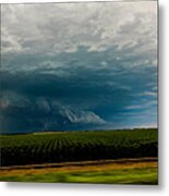 Industrial Light And Nebraska Thunderstorm Magic #17 Metal Print