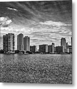 Miami Skyline #13 Metal Print