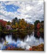 Fall Foliage In New Hampshire #16 Metal Print