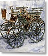 1886 Daimler Motorized Carriage Metal Print