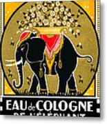 1925 Cologne De L'elephant Metal Print