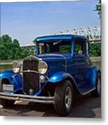 1929 Chevrolet Coupe Hot Rod Metal Print
