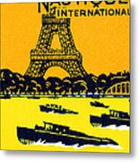 1930 Paris Boat Show Metal Print