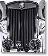 1939 Mg Classic In Black And White Metal Print