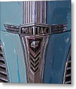 1940 Pontiac Emblem Metal Print