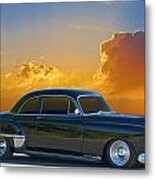 1950 Oldsmobile Coupe Metal Print