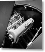 1952 Osca Mt4 1100 Engine Emblem Metal Print