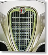 1955 Alfa Romeo 1900 Css Ghia Aigle Cabriolet Grille Emblem -0564c Metal Print