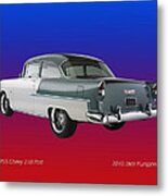 1955 Chevrolet 210 Metal Print