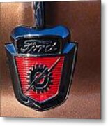 1955 Ford Emblem Metal Print