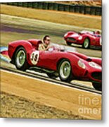 1957 Ferrari 250 Testa Rossa Metal Print