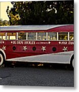 1958 Tour Bus Metal Print