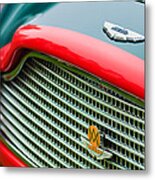 1960 Aston Martin Db4 Gt Coupe' Grille Emblem Metal Print