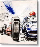 1965 Grand Prix De Paris Metal Print