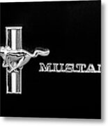 1971 Ford Mustang Boss 351 Emblem #2 Metal Print